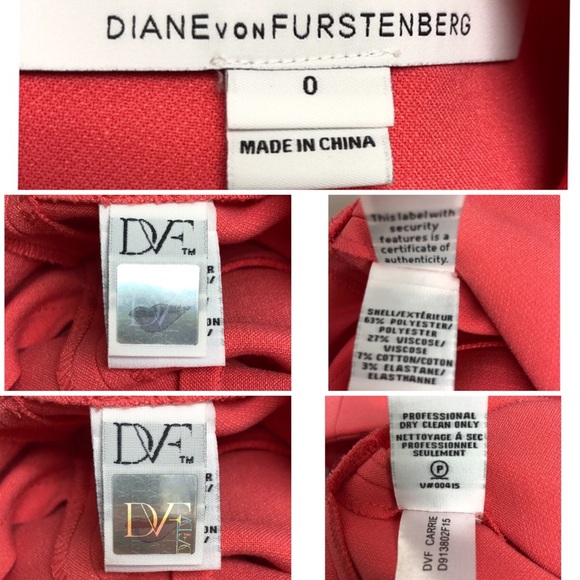 DVF Carrie Sheath Dress in Sz: 0 - Picture 6 of 8